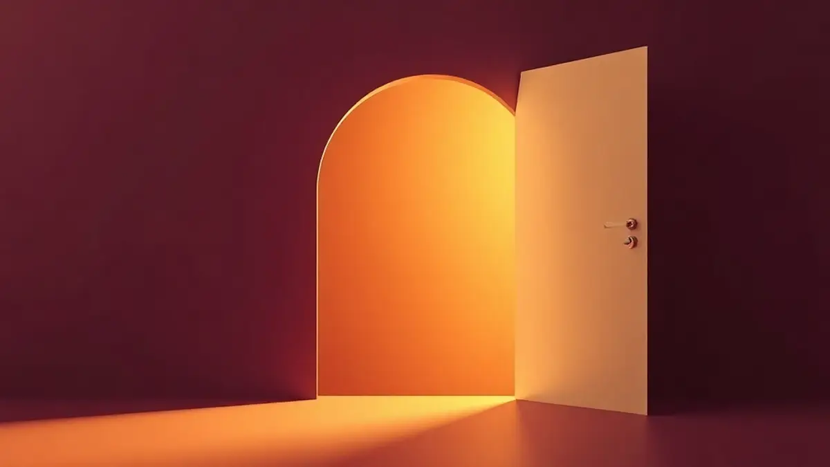 Abstract illustration for How to Manifest a House or a Move